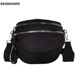 Women Waist Bag Phone Pack Leather Crossbody Chest Bag Fanny Pack