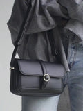 Women's Small Square Shoulder Bag Vintage Underarm Handbag