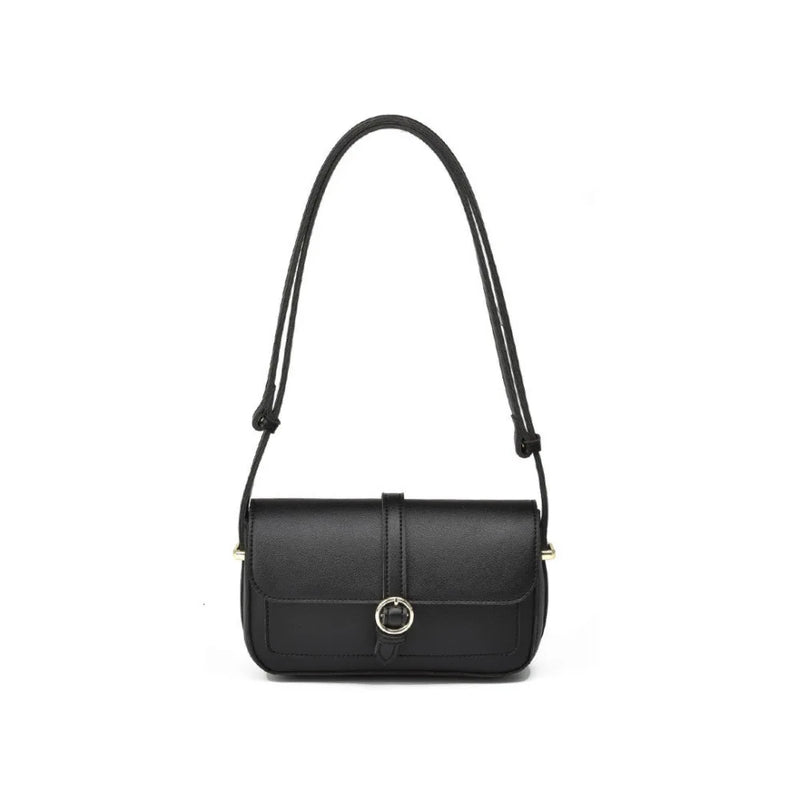 Women's Small Square Shoulder Bag Vintage Underarm Handbag