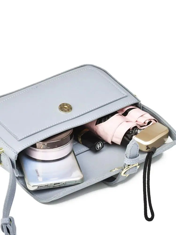 Women's Small Square Shoulder Bag Vintage Underarm Handbag