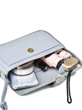 Women's Small Square Shoulder Bag Vintage Underarm Handbag