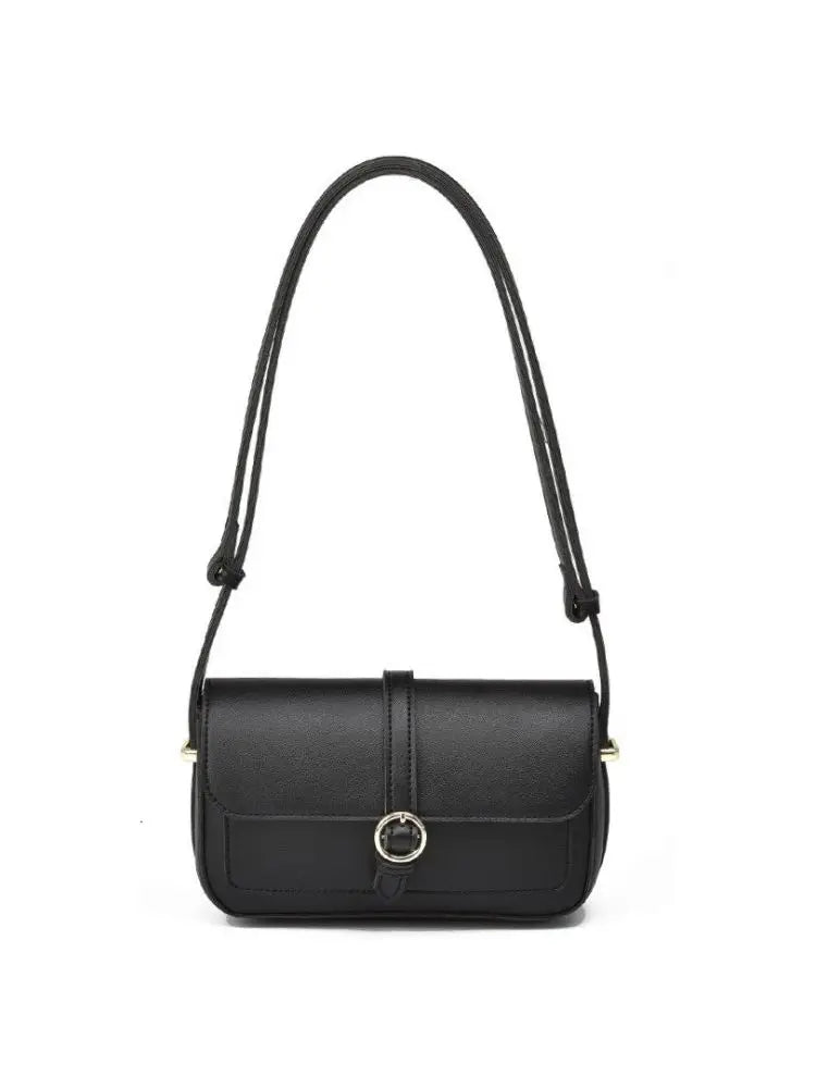 Women's Small Square Shoulder Bag Vintage Underarm Handbag