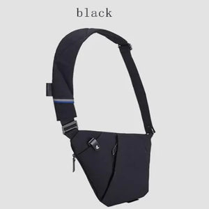 Men's Canvas Chest Bag Sling Pocket Anti-Theft CZ08