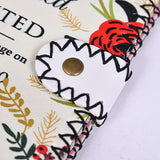 Ethnic Soft Leather Wallet Long Money Bag Purse Unisex