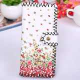 Ethnic Soft Leather Wallet Long Money Bag Purse Men Women Unisex