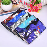 Ethnic Soft Leather Wallet Long Money Bag Purse Unisex