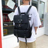 Trending Men Women Backpack Large Capacity Street Youth Backbag