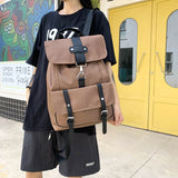 Trending Men Women Backpack Large Capacity Street Youth Backbag