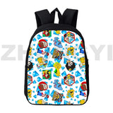 Los Compas Canvas Backpack 12/16 Inch Teenager Hot Game