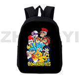 Los Compas Canvas Backpack 12/16 Inch Teenager Hot Game