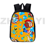 Los Compas Canvas Backpack 12/16 Inch Teenager Hot Game