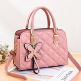 Women Diamond-shaped Portable Square Shoulder Messenger Bag