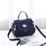 Texture Women's Shoulder Bag All-match Handbag for Autumn