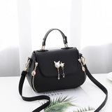 Texture Women's Shoulder Bag All-match Handbag for Autumn