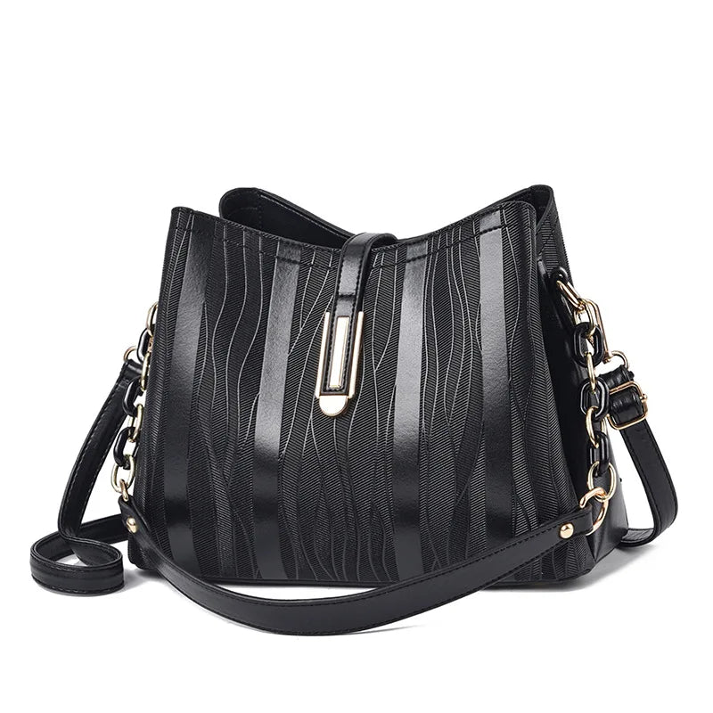 All-match Shoulder Bag Autumn Net Celebrity Bucket Bag Women's