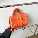 All-match Women Bag Chain Shoulder Messenger Small Square Tote Bag