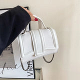 All-match Women Bag Chain Shoulder Messenger Small Square Tote Bag