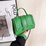 All-match Women Bag Chain Shoulder Messenger Small Square Tote Bag