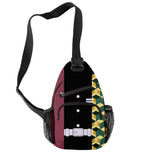 Demon Slayer Chest Bag Waterproof Outdoor Crossbody Bag