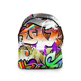 Anime Graffiti Student Backpack 3D Print Oxford Waterproof Casual Travel Bag