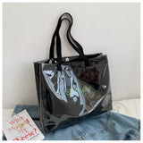 Large-Capacity Clear Shoulder Bag for Women