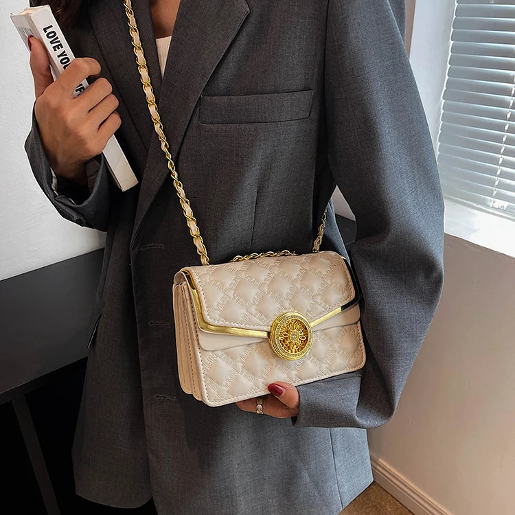 Vintage Crossbody Chain Handbags Women Shoulder Bags Ladies Totes