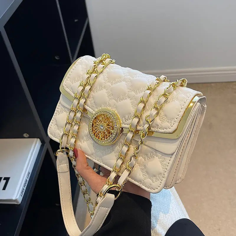 Vintage Crossbody Chain Handbags Women Shoulder Bags Ladies Totes
