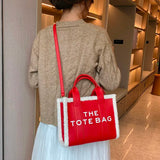 Women's Tote Bag Handbag Shoulder Crossbody PU Leather Messenger Bag