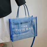 Transparent PVC Handbag Purses Shoulder Crossbody Bag for Women