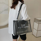 Transparent PVC Handbag Purses Shoulder Crossbody Bag for Women