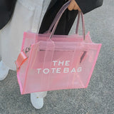 Transparent PVC Handbag Purses Shoulder Crossbody Bag for Women