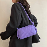 Woven Pillow Handbags Women Shoulder Bags