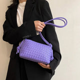 Woven Pillow Handbags Women Shoulder Bags