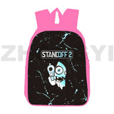 Cartoon Kids School Bag 3D Women Business Travel Bag Waterproof Bookbag