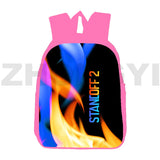 Cartoon Kids School Bag 3D Women Business Travel Bag Waterproof Bookbag