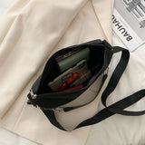 Shoulder Bag Women Nylon Armpit Bag Vintage Crossbody Bag