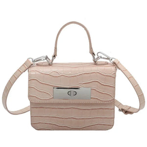 Crocodile Pattern Messenger Women Handbag