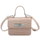 Crocodile Pattern Messenger Women Handbag