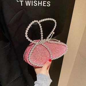 Shine Butterfly Evening Bags Clutch for Women