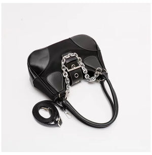 Metal Chain Handbags for Women Shoulder Crossbody Bags
