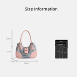 Metal Chain Handbags for Women Shoulder Crossbody Bags