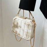 Gradient Chain Crossbody Bag for Women Summer Purses and Handbags