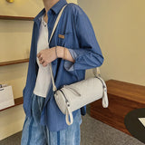 Diamond Lattice Nylon Women Shoulder Bag Crossbody Messenger Handbag