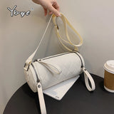 Diamond Lattice Nylon Women Shoulder Bag Crossbody Messenger Handbag