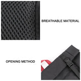 Fashionable Oxford Cloth Double Shoulder Backpack Large Bag