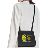 Avocado Pattern Series Women's Shoulder Bag Diagonal High-quality Handbag
