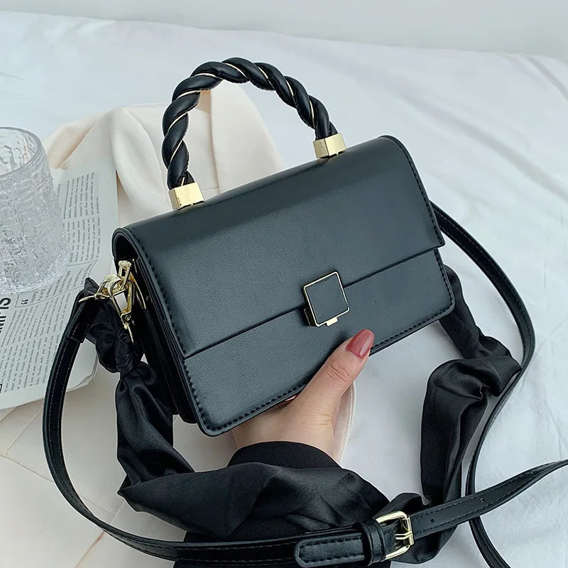Small Square Shoulder Bag for Women Crossbody Bag Casual Style