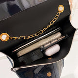 Women Laser Shoulder Bag Small Chain Strap Crossbody Messenger Bags