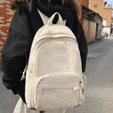 Waterproof Travel School Backpack Men Women Leisure Book Bags