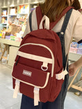 Girl Waterproof Travel Backpack Nylon Student Shoulder Bag